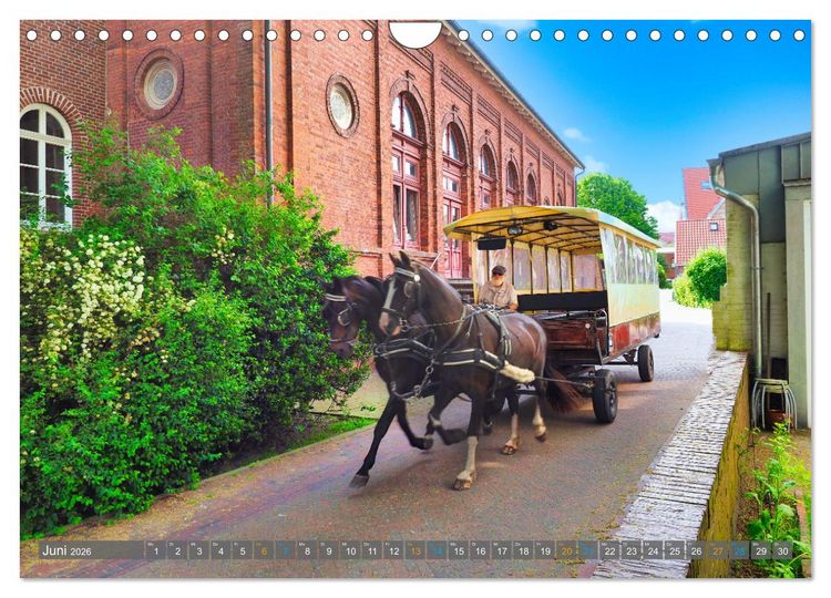 Produktbild: BORKUM Entdeckungen (Wandkalender 2026 DIN A4 quer), CALVENDO Monatskalender