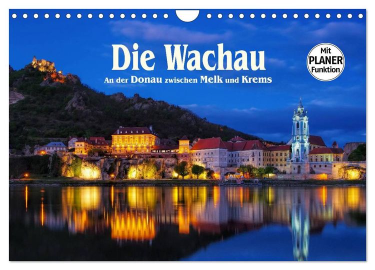 Produktbild: Die Wachau - An der Donau zwischen Melk und Krems (Wandkalender 2026 DIN A4 quer), CALVENDO Monatskalender