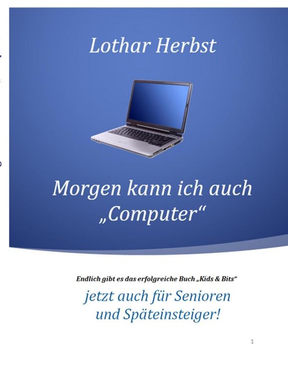 Produktbild: Morgen kann ich auch "Computer"