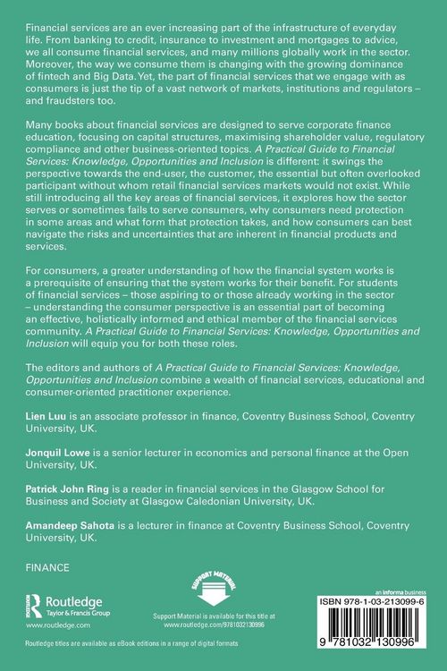 Produktbild: A Practical Guide to Financial Services