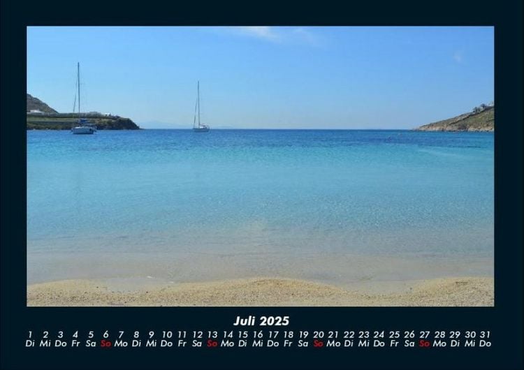 Produktbild: Meereslandschaft 2025 Fotokalender DIN A4
