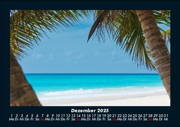 Produktbild: Karibik 2025 Fotokalender DIN A5