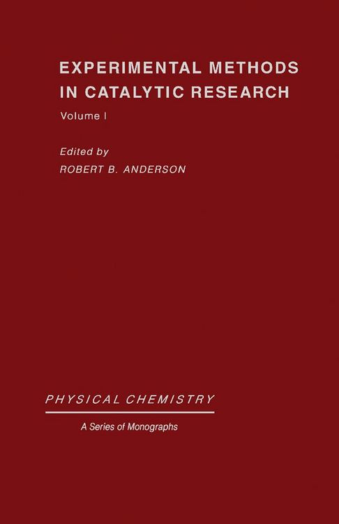 Produktbild: Experimental Methods in Catalytic Research