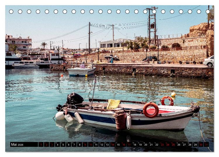 Produktbild: Kreta - malerische Ansichten (Tischkalender 2026 DIN A5 quer), CALVENDO Monatskalender