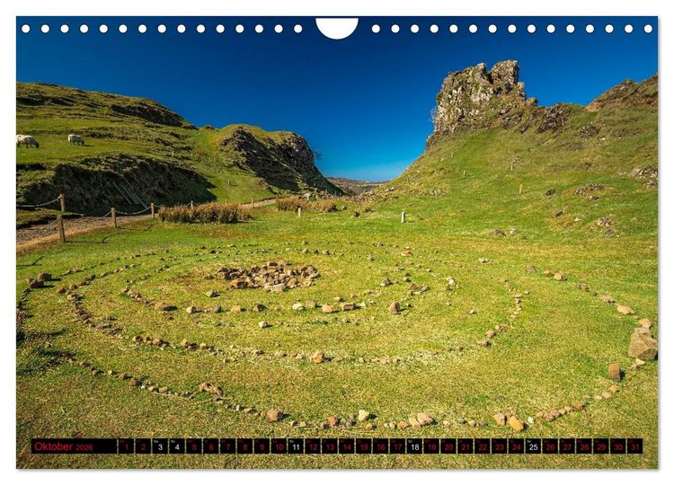 Produktbild: Raue Sch&ouml;nheit - Isle of Skye (Wandkalender 2026 DIN A4 quer), CALVENDO Monatskalender