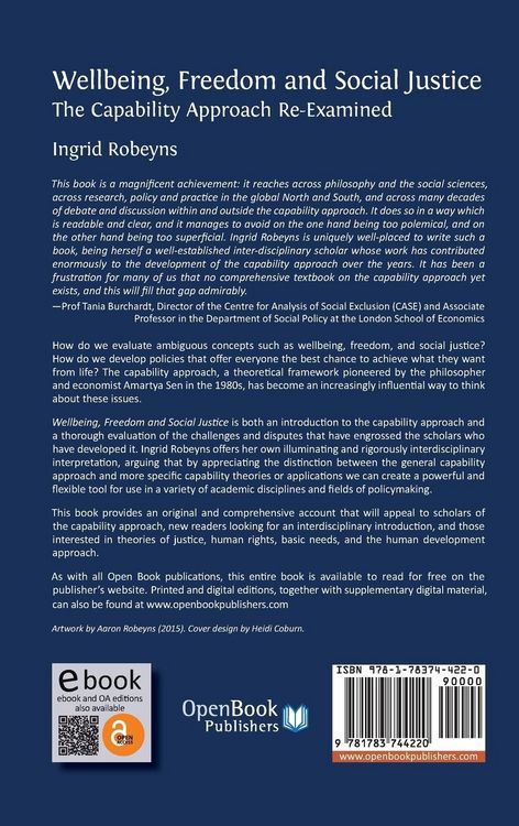 Produktbild: Wellbeing, Freedom and Social Justice