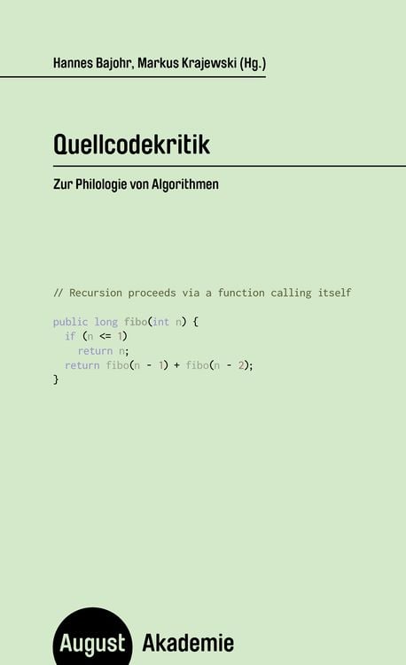Produktbild: Quellcodekritik
