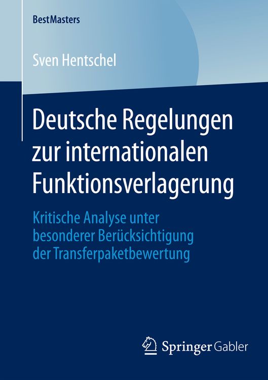 Produktbild: Deutsche Regelungen zur internationalen Funktionsverlagerung