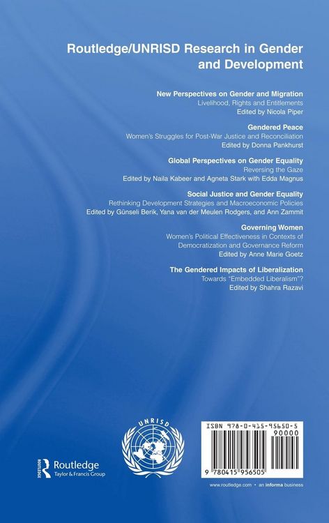 Produktbild: The Gendered Impacts of Liberalization