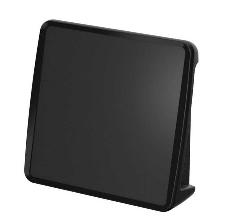 Produktbild: Bopla BoPad BOP 2222 P-9005-SET Pult-Geh&auml;use (L x B x H) 203 x 220 x 83.70 mm ABS Schwarz (RAL 9005) 1 St.
