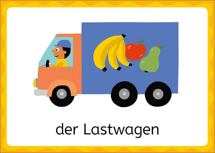 Produktbild: 100 erste W&ouml;rter - Die Kartenbox