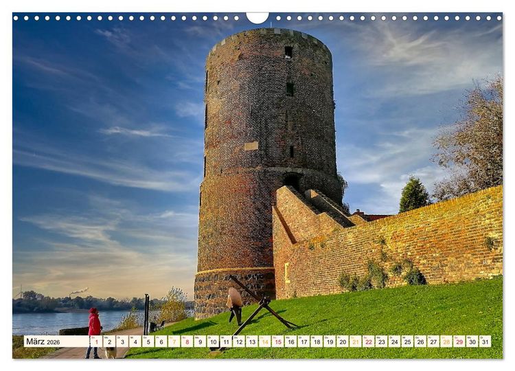 Produktbild: Reise durch Deutschland - Rees am Niederrhein (Wandkalender 2026 DIN A3 quer), CALVENDO Monatskalender