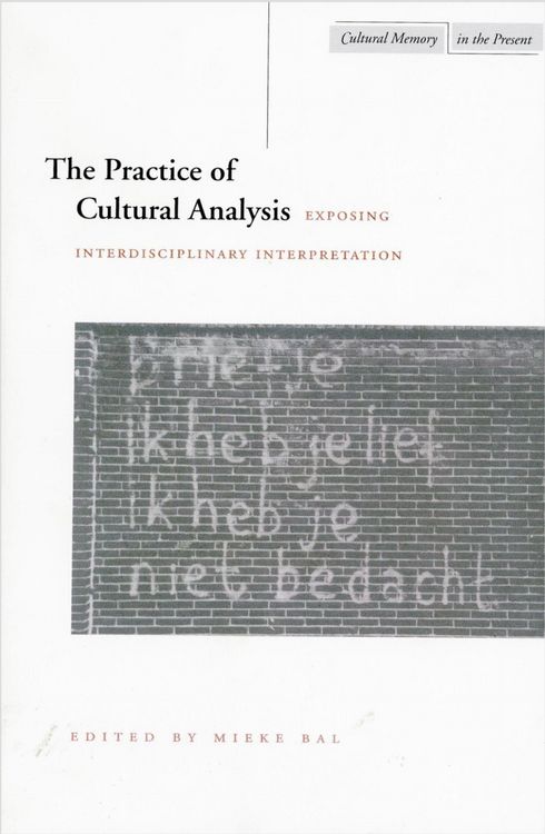 Produktbild: The Practice of Cultural Analysis