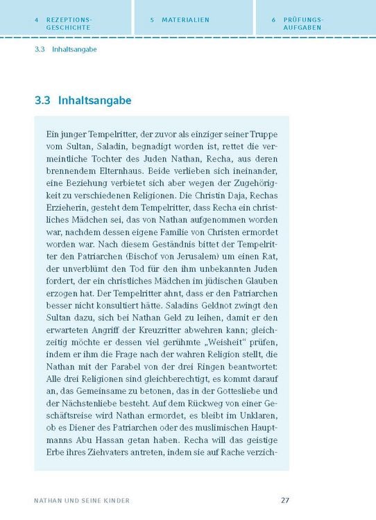 Produktbild: Nathan und seine Kinder von Mirjam Pressler