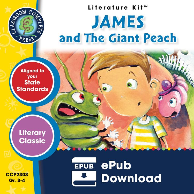 Produktbild: James and the Giant Peach - Literature Kit Gr. 3-4