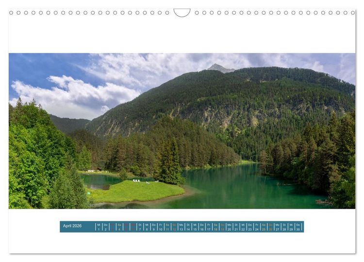 Produktbild: Fantastische Alpenlandschaften (Wandkalender 2026 DIN A3 quer), CALVENDO Monatskalender