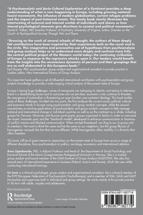 Produktbild: A Psychoanalytic and Socio-Cultural Exploration of a Continent