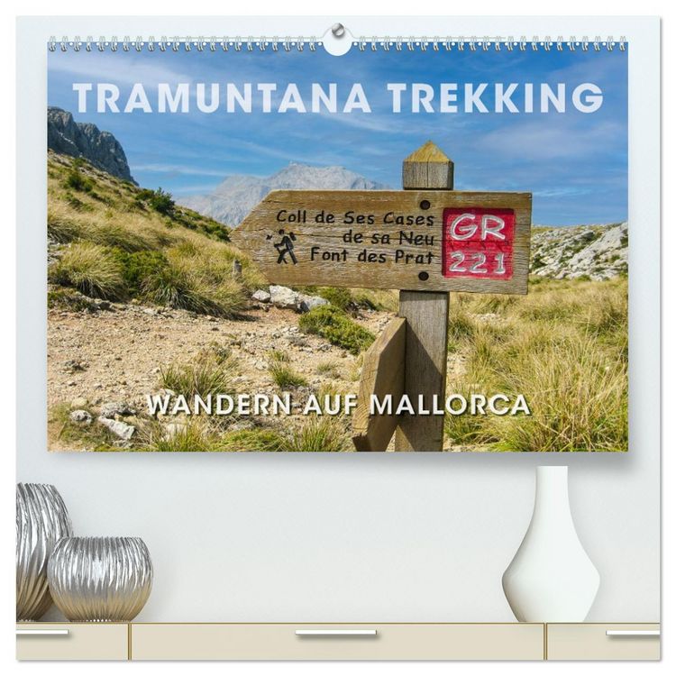 Produktbild: Tramuntana Trekking - Wandern auf Mallorca (hochwertiger Premium Wandkalender 2026 DIN A2 quer), Kunstdruck in Hochglanz