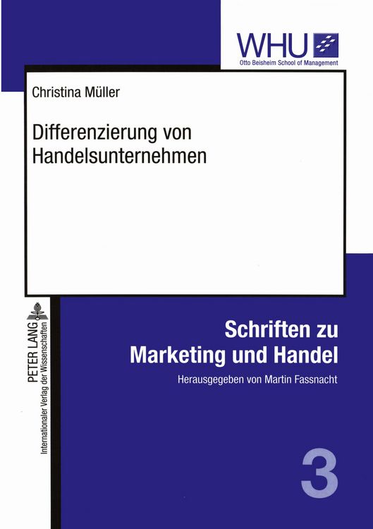 Produktbild: Differenzierung von Handelsunternehmen