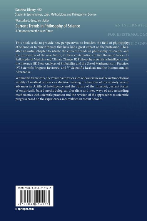 Produktbild: Current Trends in Philosophy of Science