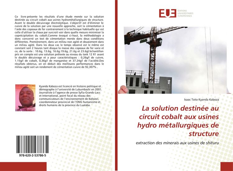 Produktbild: La solution destin&eacute;e au circuit cobalt aux usines hydro m&eacute;tallurgiques de structure