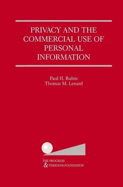 Produktbild: Privacy and the Commercial Use of Personal Information