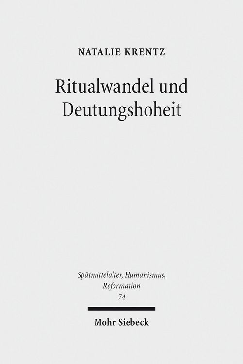 Produktbild: Ritualwandel und Deutungshoheit