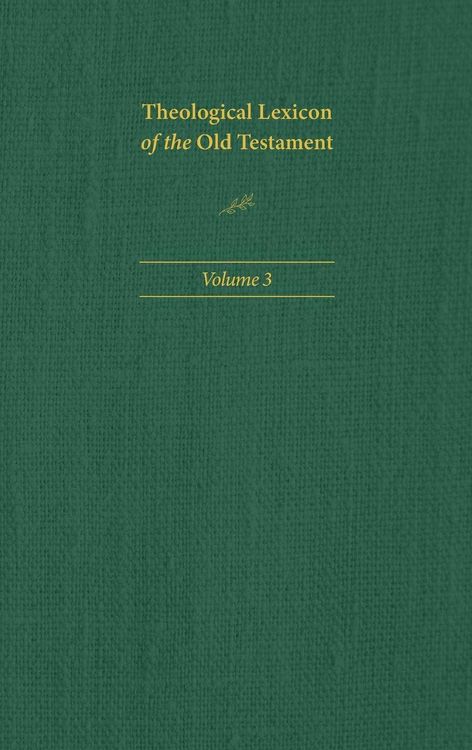 Produktbild: Theological Lexicon of the Old Testament, Volume 3
