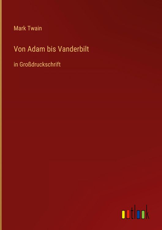 Produktbild: Von Adam bis Vanderbilt