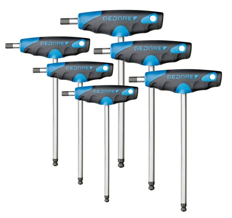 Produktbild: Gedore DT 2142-06 Winkelschraubendreher-Set