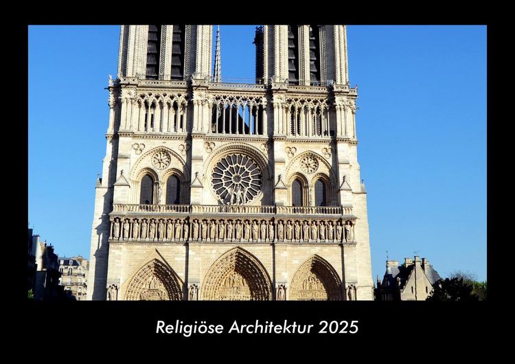 Produktbild: Religi&ouml;se Architektur 2025 Fotokalender DIN A3