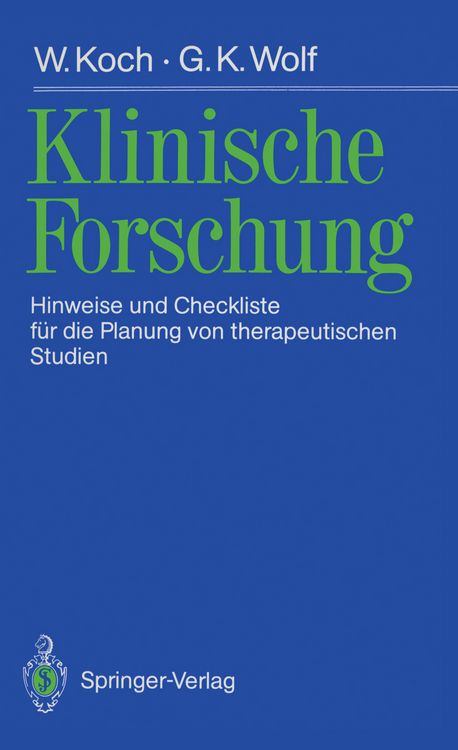 Produktbild: Klinische Forschung