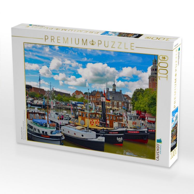 Produktbild: CALVENDO Puzzle Museumshafen Leer | 1000 Teile Lege-Gr&ouml;&szlig;e 64x48cm Foto-Puzzle f&uuml;r gl&uuml;ckliche Stunden