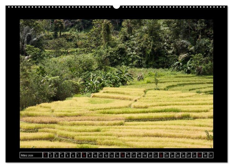Produktbild: Sumatra &ndash; Architektur und Landschaft (hochwertiger Premium Wandkalender 2026 DIN A2 quer), Kunstdruck in Hochglanz