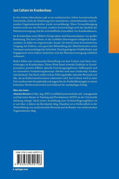 Produktbild: Just Culture im Krankenhaus