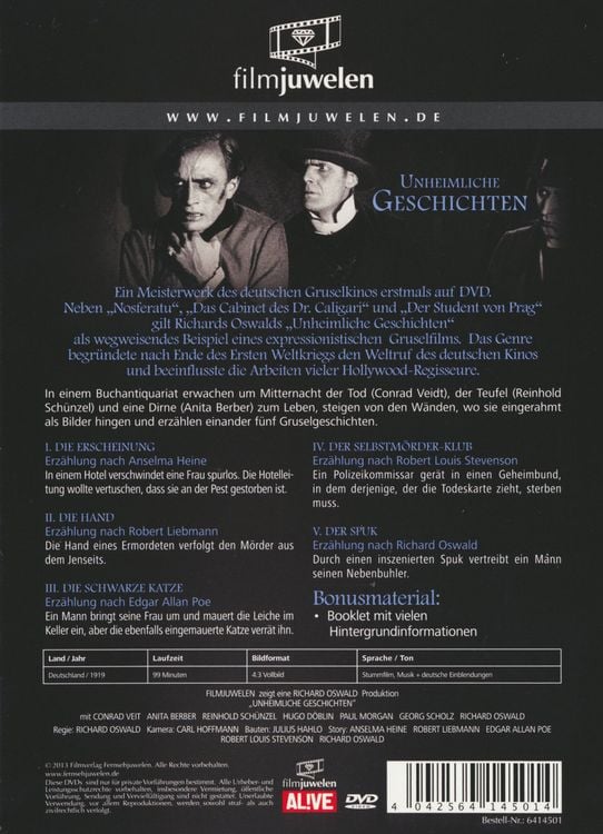 Produktbild: Unheimliche Geschichten - Filmjuwelen