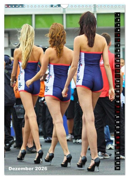 Produktbild: Beauty Grid Girls (Wandkalender 2026 DIN A3 hoch), CALVENDO Monatskalender