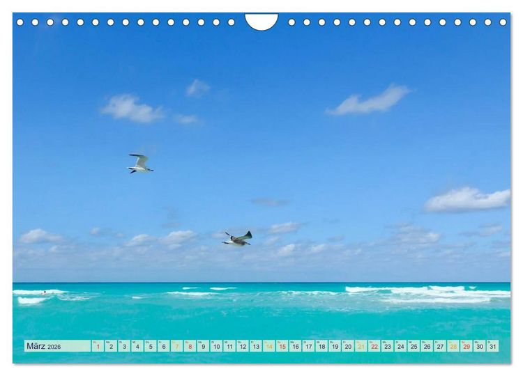 Produktbild: Kalender - selbst gestalten, Fotos selbst einkleben (Wandkalender 2026 DIN A4 quer), CALVENDO Monatskalender
