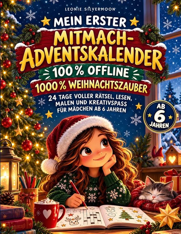 Produktbild: Mein erster Mitmach-Adventskalender - 100% Offline 1000% Weihnachtszauber