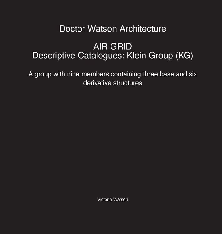 Produktbild: Doctor Watson Architecture AIR GRID Descriptive Catalogues