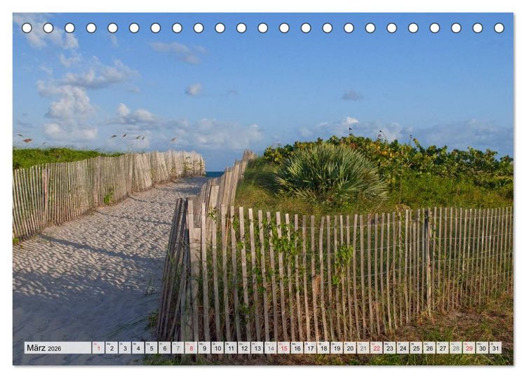 Produktbild: Sonne, Strand & Meer (Tischkalender 2026 DIN A5 quer), CALVENDO Monatskalender