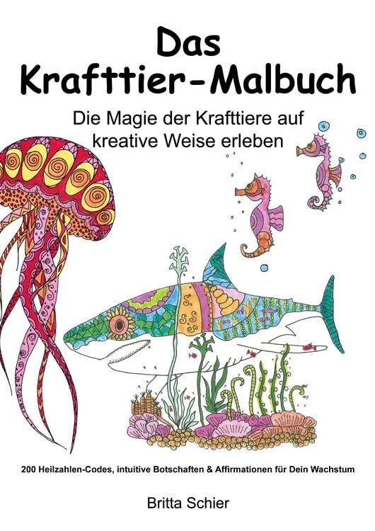 Produktbild: Das Krafttier-Malbuch
