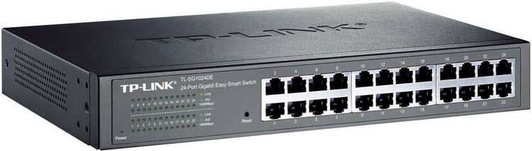 Produktbild: TP-LINK TL-SG1024DE TL-SG1024DE Netzwerk Switch 24 Port 1 GBit/s