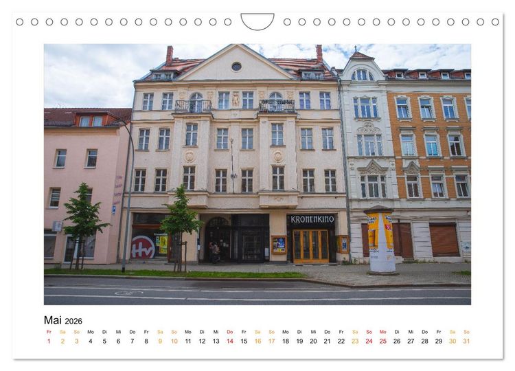 Produktbild: Fugen, Falten, Fassaden &ndash; Zittaus stille Zeugen (Wandkalender 2026 DIN A4 quer), CALVENDO Monatskalender
