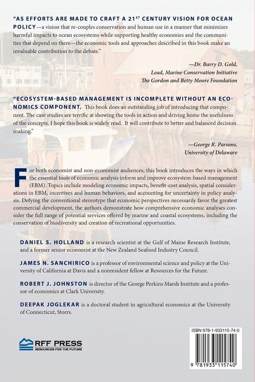Produktbild: Economic Analysis for Ecosystem-Based Management