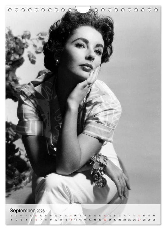Produktbild: Elizabeth Taylor (Wandkalender 2026 DIN A4 hoch), CALVENDO Monatskalender