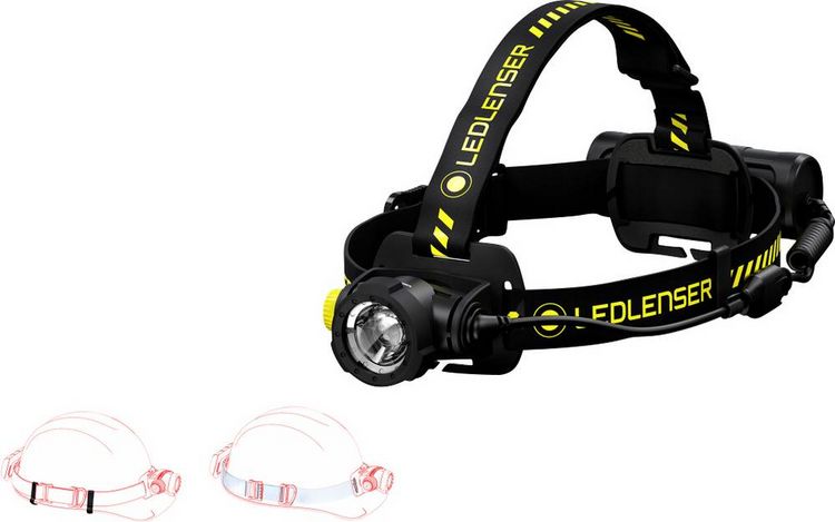 Produktbild: Ledlenser H7R Work LED Stirnlampe akkubetrieben 1000lm 4h 502195