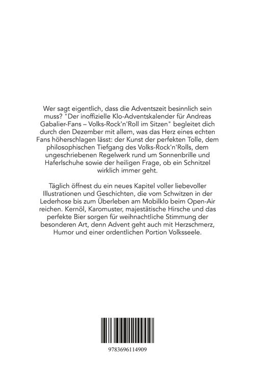 Produktbild: Der inoffizielle Klo-Adventskalender f&uuml;r Andreas Gabalier-Fans