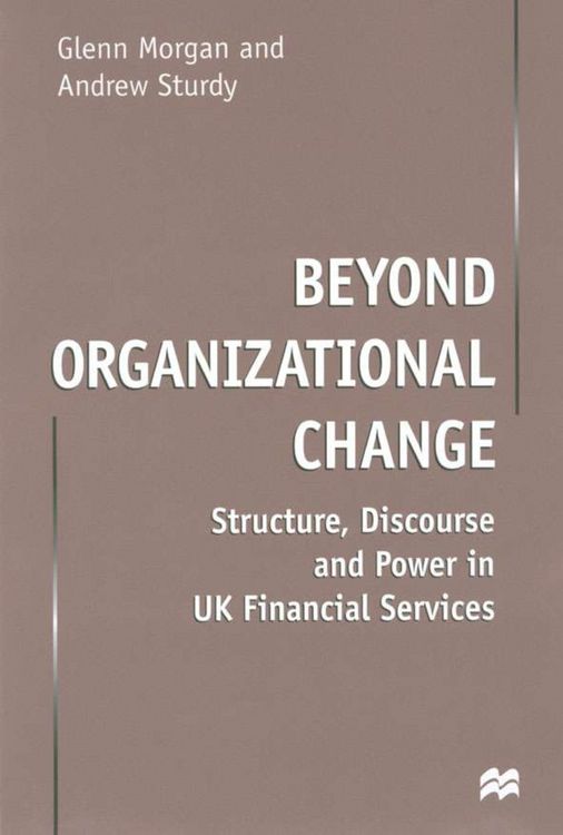 Produktbild: Beyond Organizational Change
