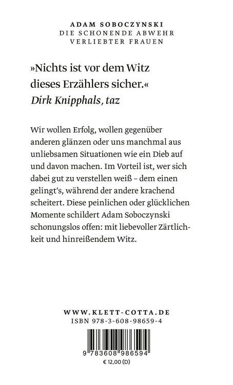Produktbild: Die schonende Abwehr verliebter Frauen